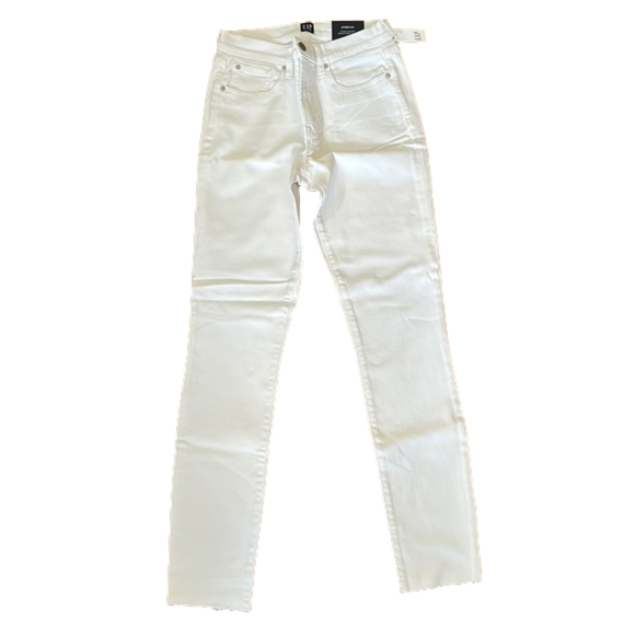 GAP Denim - NWT Gap white denim true skinny ankle stretch 6/28 Tall